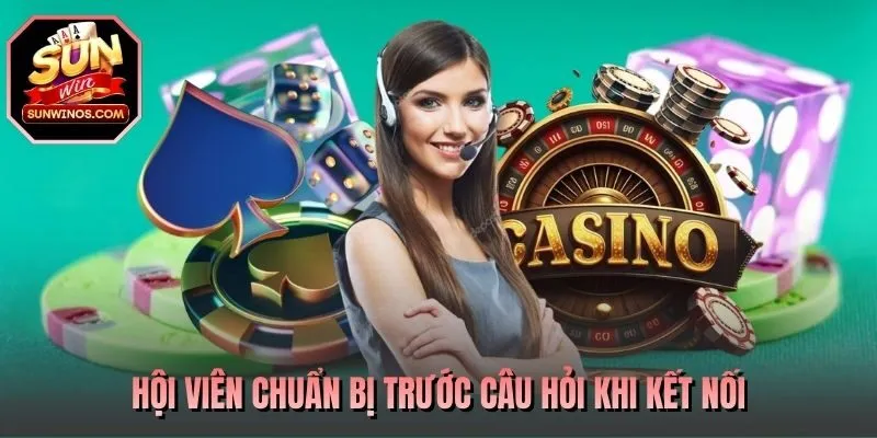 Hội viên chuẩn bị trước câu hỏi khi kết nối